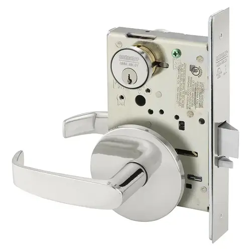 Mortise Lock Bright Stainless Steel