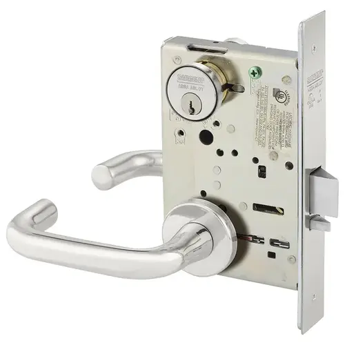 Mortise Lock Bright Stainless Steel