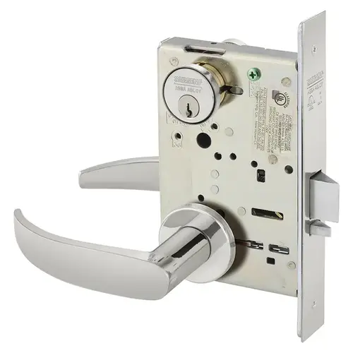 Mortise Lock Bright Stainless Steel