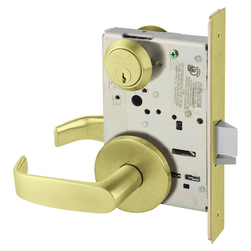 Mortise Lock Satin Brass