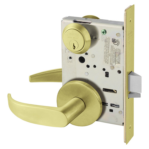 Mortise Lock Satin Brass