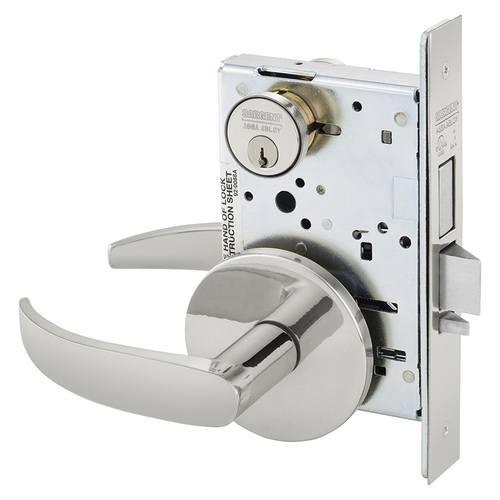 Mortise Lock Bright Stainless Steel