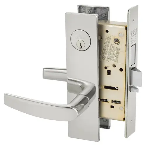 Mortise Lock Bright Stainless Steel