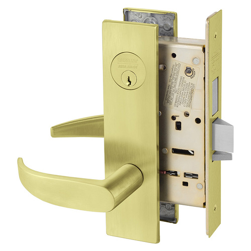 Mortise Lock Satin Brass