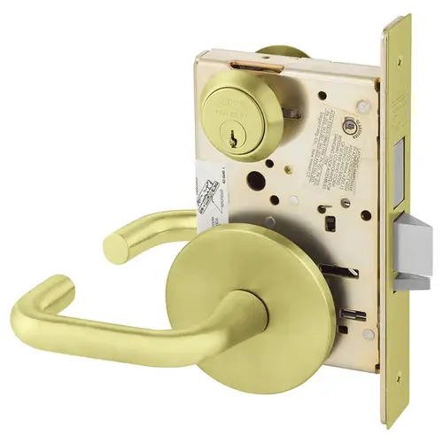 Mortise Lock Satin Brass