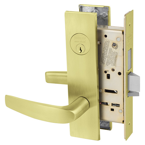 Mortise Lock Satin Brass