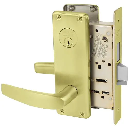 Mortise Lock Satin Brass