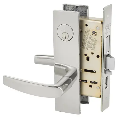 Mortise Lock Bright Stainless Steel