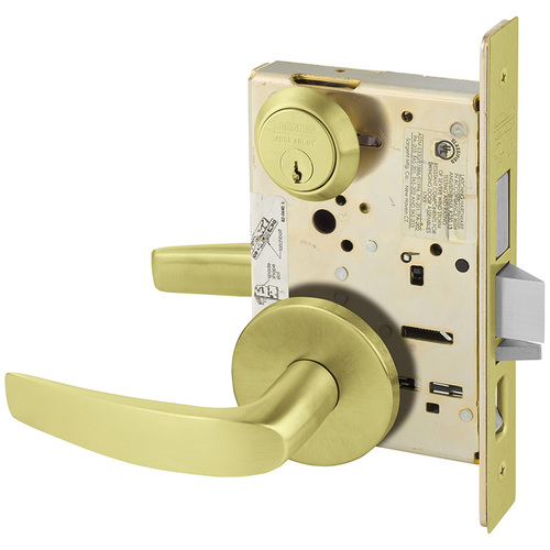 Mortise Lock Satin Brass