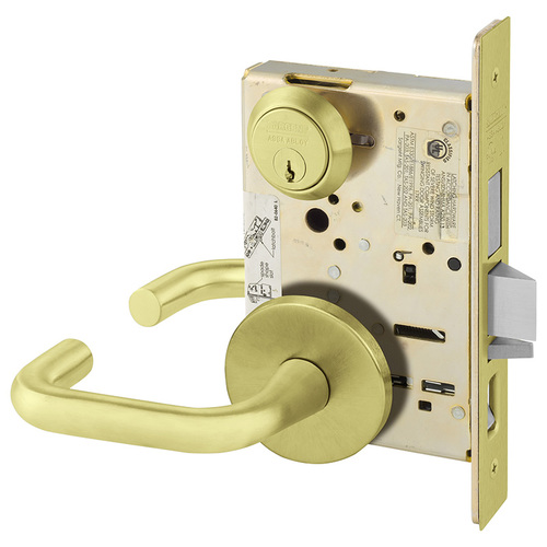 Mortise Lock Satin Brass