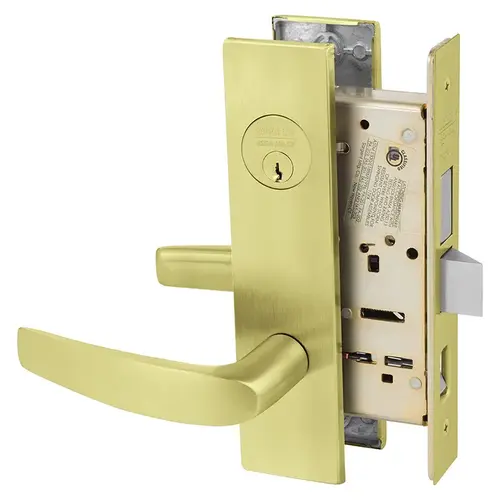 Mortise Lock Satin Brass