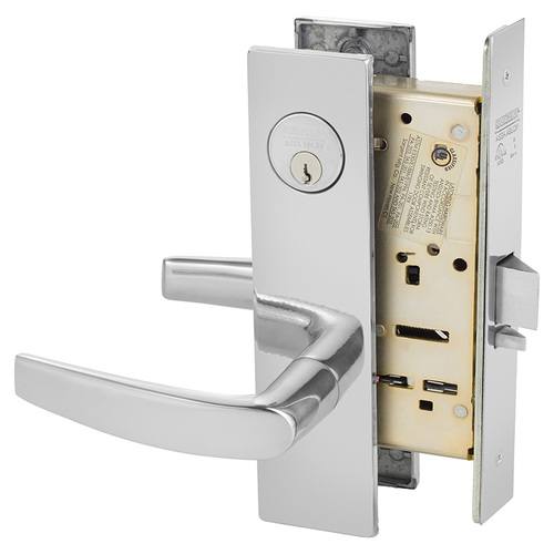 Mortise Lock Bright Chrome