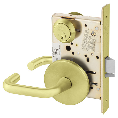 Mortise Lock Satin Brass