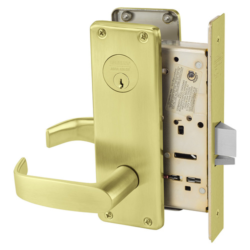 Mortise Lock Satin Brass