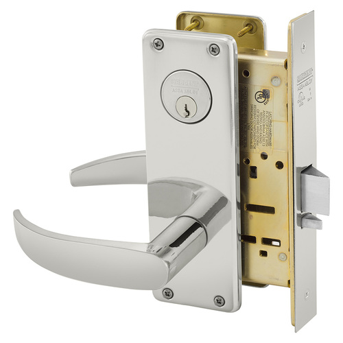 Mortise Lock Bright Stainless Steel