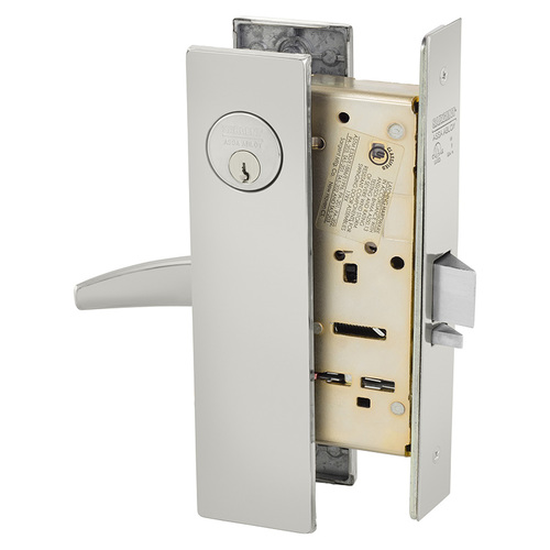 Mortise Lock Bright Stainless Steel