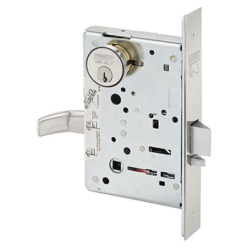 Mortise Lock Bright Stainless Steel