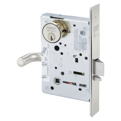 Mortise Lock Bright Stainless Steel