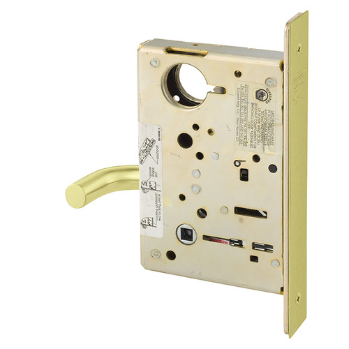 Mortise Lock Satin Brass