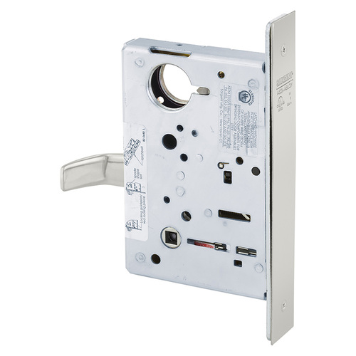 Mortise Lock Bright Stainless Steel