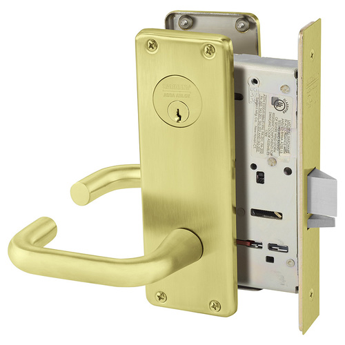 Mortise Lock Satin Brass