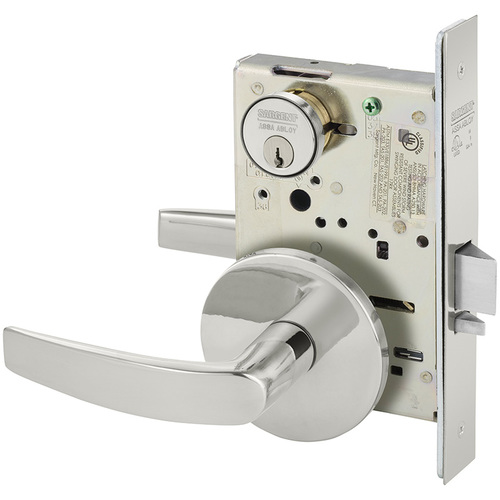 Mortise Lock Bright Stainless Steel