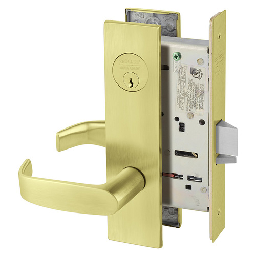 Mortise Lock Satin Brass