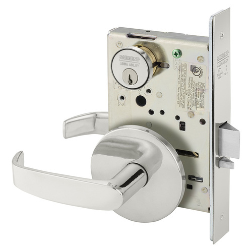 Mortise Lock Bright Stainless Steel