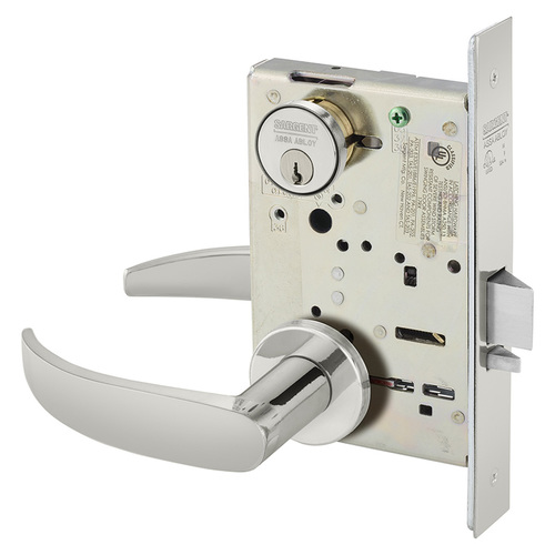 Mortise Lock Bright Stainless Steel