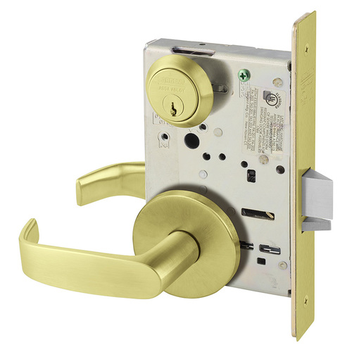 Mortise Lock Satin Brass