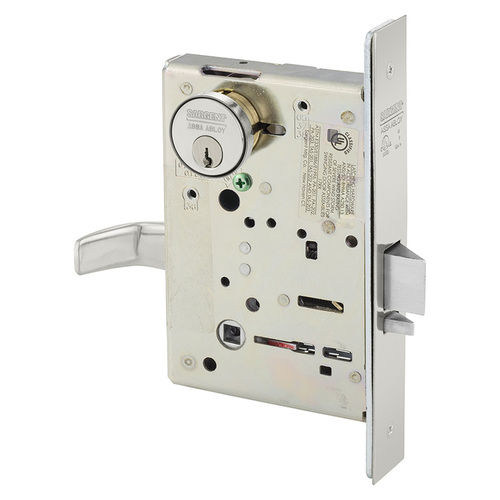 Mortise Lock Bright Stainless Steel