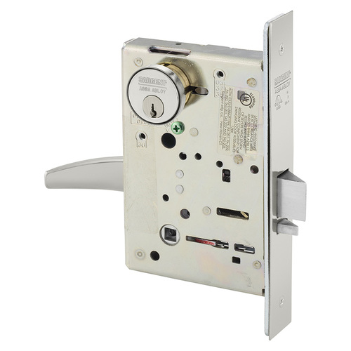 Mortise Lock Bright Stainless Steel