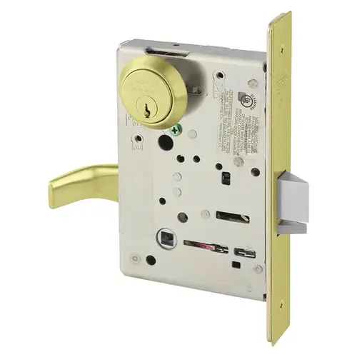 Mortise Lock Satin Brass