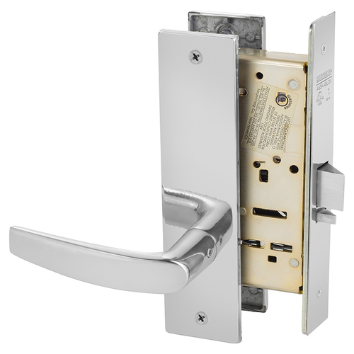 Mortise Lock Bright Chrome