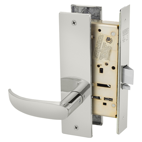 Mortise Lock Bright Stainless Steel