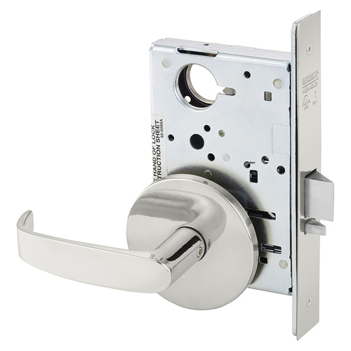 Mortise Lock Bright Stainless Steel