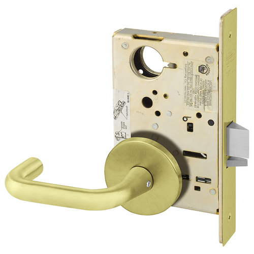 Mortise Lock Satin Brass