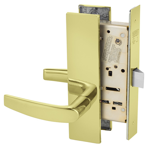 Mortise Lock Bright Brass