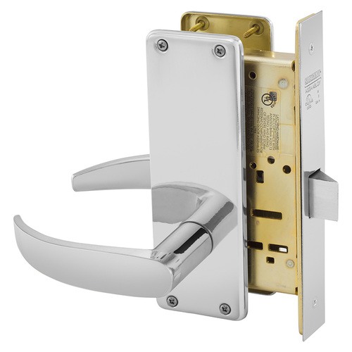 Mortise Lock Bright Chrome