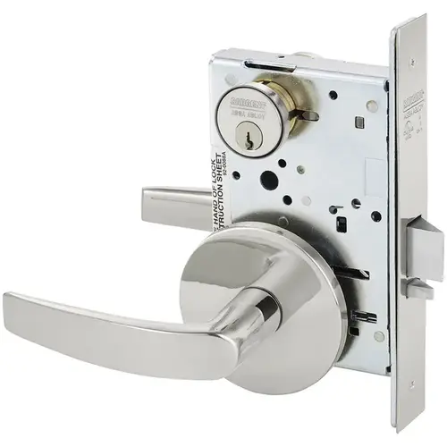 Mortise Lock Bright Stainless Steel