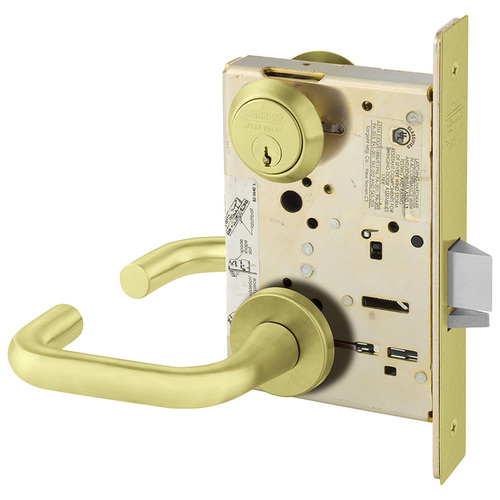 Mortise Lock Satin Brass