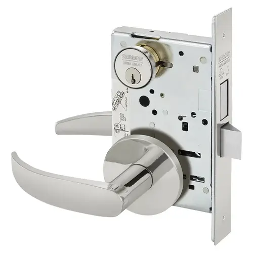 Mortise Lock Bright Stainless Steel