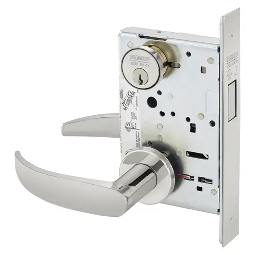 Mortise Lock Bright Stainless Steel