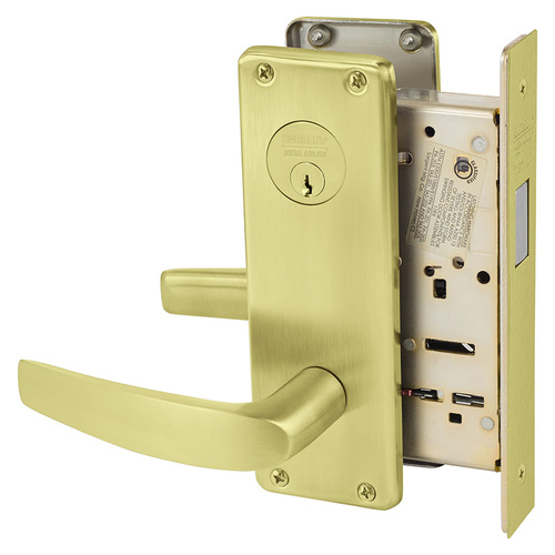 Mortise Lock Satin Brass