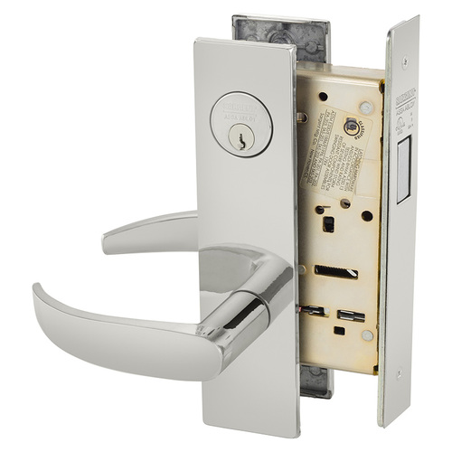 Mortise Lock Bright Stainless Steel