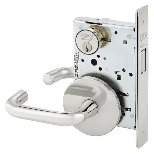 Mortise Lock Bright Stainless Steel