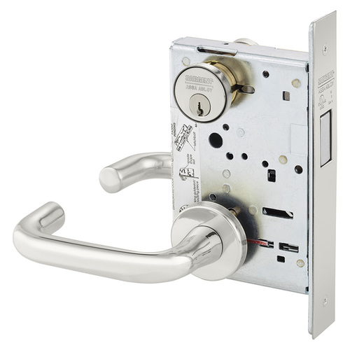 Mortise Lock Bright Stainless Steel