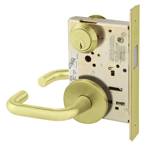 Mortise Lock Satin Brass