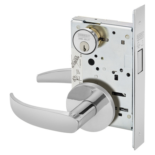 Mortise Lock Bright Chrome