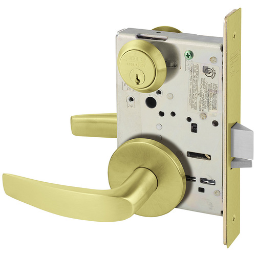 Mortise Lock Satin Brass